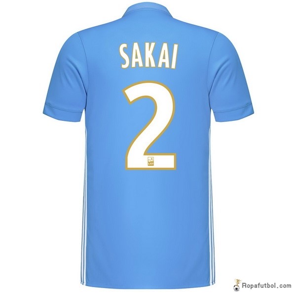 Camiseta Marsella Replica Segunda Ropa Sakai 2017/18